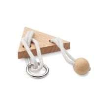 Geduldsspiel Holz Dreieck in holz
