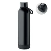 Doppelwandige Flasche 500ml in schwarz