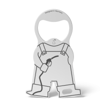 RICHARTZ® EINKAUFSWAGENLÖSER karl fuel in silber RICHARTZ® EINKAUFSWAGENLÖSER karl fuel in silber