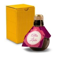 Origineller Sekt Alles Liebe - Karton Gelb, 125 ml Origineller Sekt Alles Liebe - Karton Gelb, 125 ml