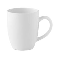 Keramik Kaffeebecher 300ml in weiß