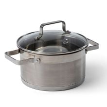 Orrefors Jernverk pan 5L in silber