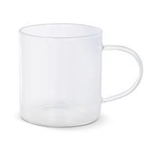 Kaffeeglas mit Griff Vardez 300 ml in transparent