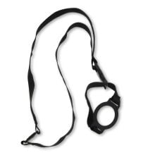 Lanyard mit Flaschenhalter in schwarz