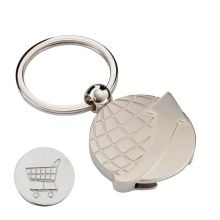 RE98 Schlüsselanhänger in mattsilber RE98 Schlüsselanhänger in mattsilber