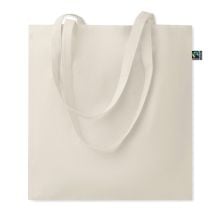 Einkaufstasche Fair trade in beige