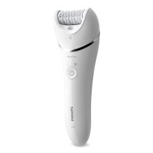 BRE700|Philips Eepilator für Beine und Körper, nass und trocken in weiss