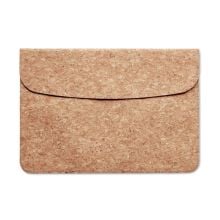 Laptoptasche Kork in beige