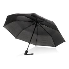 Swiss Peak Vito Aware™ RPET 21' Schirm mit auto open/close in schwarz