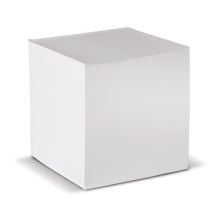 Notizwürfel 10x10x10cm FSC in weiss
