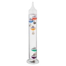 Galileo Thermometer Glas 28cm in transparent