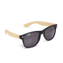 Justin RPC-Sonnenbrille mit Bambus UV400 in schwarz