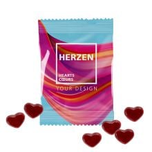 Fruchtgummi 10g Tüten - Herzen