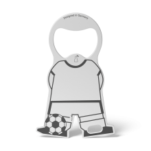 RICHARTZ® EINKAUFSWAGENLÖSER karl soccer in silber