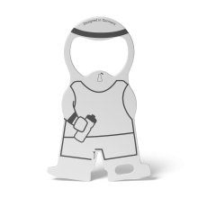 RICHARTZ® EINKAUFSWAGENLÖSER karl sport in silber RICHARTZ® EINKAUFSWAGENLÖSER karl sport in silber