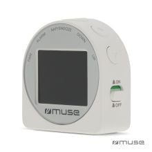 M-09 C | Muse Travel Alarm Clock in weiss