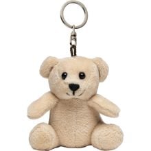Schlüsselanhänger MiniFeet® Plüsch Schlüsselanhänger Bär in beige