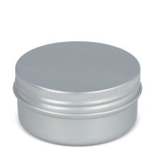 Zitronengras-Insektenschutzkerze auf Pflanzenbasis in recycelter Dose in silber