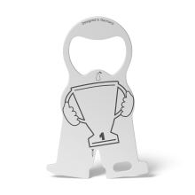 RICHARTZ® EINKAUFSWAGENLÖSER karl champion in silber RICHARTZ® EINKAUFSWAGENLÖSER karl champion in silber