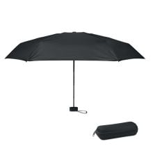 19' Regenschirm im Etui in schwarz