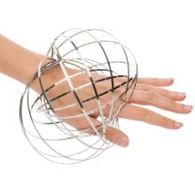 Kinetic Spring Toy in silber Kinetic Spring Toy in silber