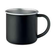 Becher recycelter Edelstahl