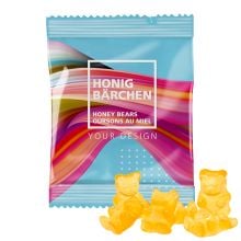 Fruchtgummi Honig-Bärchen 100 x 75 mm