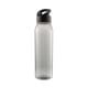 Trinkflasche Active 'Wave', 650 ml transparent-schwarz/schwarz