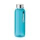 RPET-Flasche 500ml transparent blau