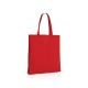 Impact AWARE™ recycelte Baumwolltasche 145gr mit Boden rot