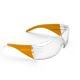 Schutzbrille 'Safety' transparent/gelb