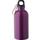 Einwandige Flasche aus recyceltem Edelstahl (400 ml) Sable violett