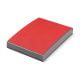 Notizbuch mit 150 Blatt Recyclingpapier rot