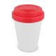 RPP Kaffeetasse Weißer Körper 250ml weiss / rot