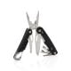 Solid Multitool mit Karabiner schwarz