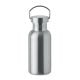 Einwandige Trinkflasche 500 ml mattsilber