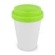 RPP Kaffeetasse Weißer Körper 250ml weiss / hellgrün