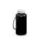 Trinkflasche 'Refresh', 700 ml, inkl. Strap schwarz/weiß