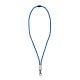 R-PET Kordel-Lanyard blau