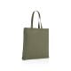 Impact AWARE™ recycelte Baumwolltasche 145gr mit Boden grün