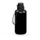 Trinkflasche 'School', 1,0 l, inkl. Strap schwarz/schwarz