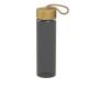 Glasflasche 'Bamboo', 0,65 l, colour grau