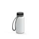 Trinkflasche 'Refresh', 400 ml, inkl. Strap weiß/schwarz