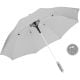 AC-Midsize-Stockschirm FARE® Whiteline hellgrau
