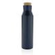 Gaia Vakuumflasche aus RCS recyceltem Stainless-Steel blau