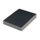 Notizbuch mit 150 Blatt Recyclingpapier schwarz