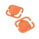 Maskenhalterung 'Helm' 2er Set orange