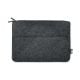 Laptoptasche RPET-Filz steingrau