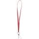 2-in-1 Lanyard aus Kunststoff Romario rot
