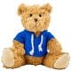 Plüsch-Teddybär Monty blau